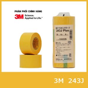 BĂNG KEO CHẠY CHỈ 3M NHẬT BẢN 243J 20mm x 18m - 01 CÂY (6 CUỘN)