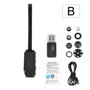 DIY Wi-Fi ความละเอียด4K HD การดูจากระยะไกลไร้สายขนาดเล็กสายลับแบบซ่อนลูกเบี้ยวความปลอดภัยในบ้านในร่มกลางแจ้งมองเห็นกลางคืนตรวจจับการเคลื่อนไหวการ์ดความจำ