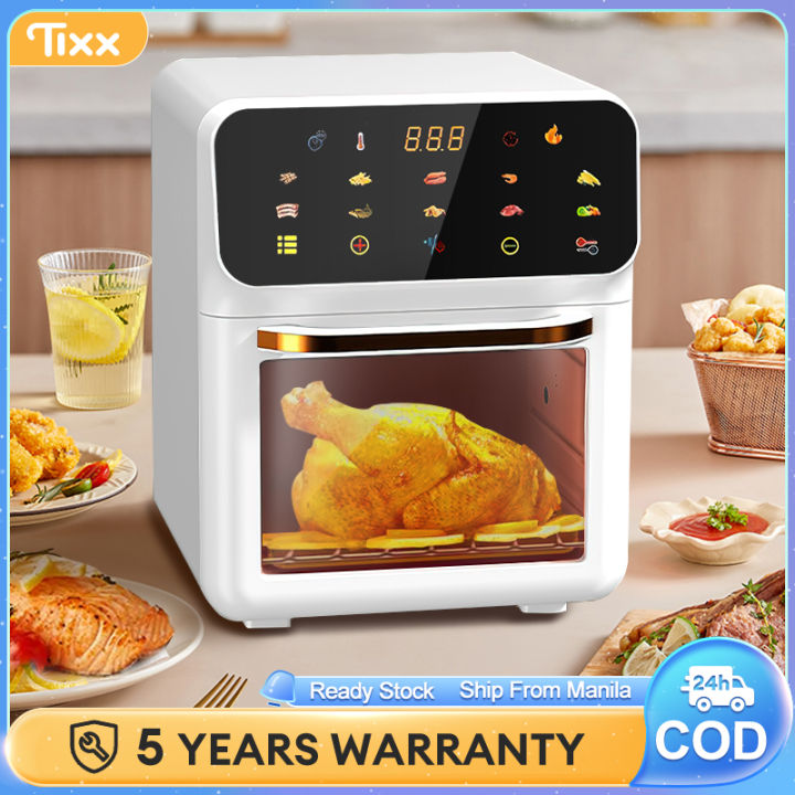 Tixx Air Fryer 16L Large Capacity Touch Screen Multifunction Oven Fully