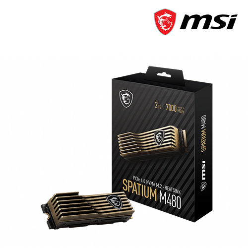 MSI SPATIUM M480 PCIe NVMe HS 2TB SSD Lazada PH