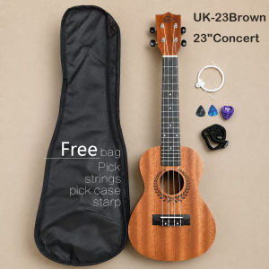 [Local shipment]Affordable High quality UKULELE tenor26inch concert 23inch mahogany Ukelele