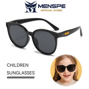 MENSPE Fashion Kids Sunglasses Polarized Sunglasses  Round Frame Sunglasses TPEE Sunglasses UV400 Sunglasses Traveling Cycling Hiking Riding Running Glasses