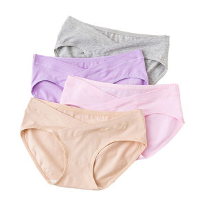 Quần lót bầu cotton và sau sinh cạp chéo siêu thoáng mát QLB5765