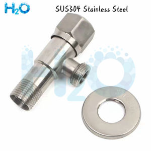 High Quality SUS304 Stainless Steel Angle Valve One Way Angle Valve Multi functional Match