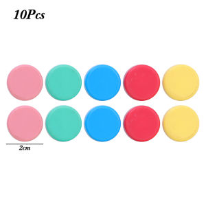 Dizoey Colourful Strong Magnets Round Multi-purpose Fridge DIY Magnet Stickers Magnetic Particles for Office Message Whiteboard Decor