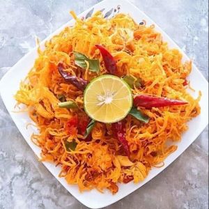 1kg khô gà lá chanh hàng loại 1 có giấy vsattp. đồ ăn vặt