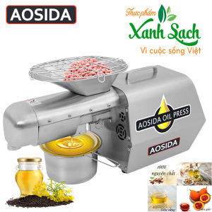 Máy ép dầu thực vật AOSIDA WF-J168 2 chế độ Nóng & Lạnh Công suất 1800W Nhiệt độ 0-300℃ - Bảo Hành 12 Tháng Chính Hãng