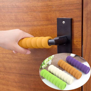 Home Decor lastic Door Handle Foam Cover EVA Gree Coffee Door Knob Cover Practical Static-free Baby Safety Protective