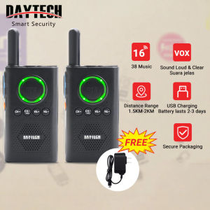 Daytech Walkie Talkie Portable Mini for Kids Adult intercom woki toki strong signal 3KM