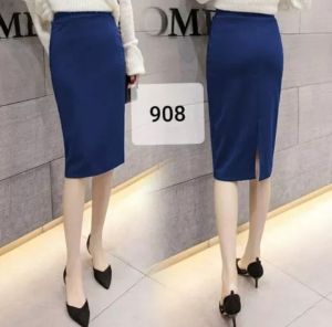 ( TERMURAH ) ROK SPAN PENDEK BAHAN SCUBA | ROK MURAH KEKINIAN | ROK KERJA BHAN SCUBA