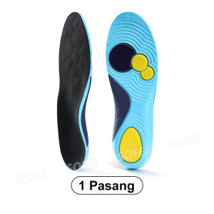 SOFEI Sol Gel Penopang Lengkung Ortopedi Bantalan Sepatu Kesehatan Pereda Nyeri Sepatu Olahraga Lari