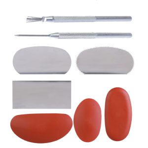 8Piece Pottery Shape Tool Suitable for Precise Sculpting and Clay Crafting Detailed Craft Sculpture Work