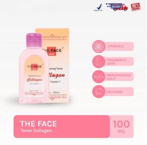 THE FACE Brightening Toner Collagen Plus Vitamin C 100ml BPOM