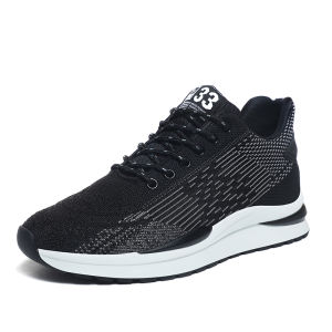 YCAMEL ผู้ชายรองเท้าผ้าใบยกกระชับรองเท้าเสริมส้น6ซม.ระบายอากาศได้ดีตาข่ายนุ่มรองเท้าลำลองผู้ชายฤดูร้อนรองเท้าเพิ่มความสูงมองไม่เห็นขนาด37-44