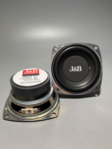 Loa bass 4 inch 10cm JB mặt vuông côn 25 gân cao su - giá 1 cái