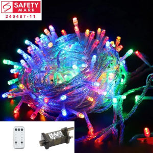 STARZ - SG SAFETY MARK 31V 10 Meter 100 Led Splash Proof Decoration Led Fairy String Lights Multi Christmas Decorative Fairy Lightings