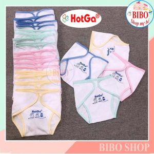 Combo 5 Tã VảiTả Dán Cho Trẻ Sơ Sinh Chất Vải CottonMềm Mịn Dán Cao Cấp Hotga (1 bịch 5 cái)