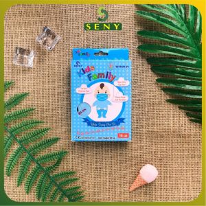 Combo 5 hộp khẩu trang 3d cho bé từ 6 tháng đến 4 tuổi kháng khuẩn 3 lớp Khánh An hộp 10 cái