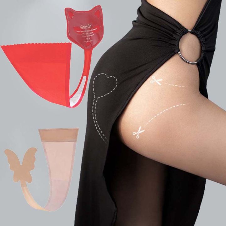 Sexy Women's C String Self Adhesive Thongs Invisible Seamless