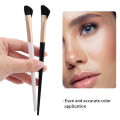 Professional Nose Shadow Brush Soft Portable Half Fan-shaped Angled Nose Contour Highlighter Make Up Brushes Tool. 