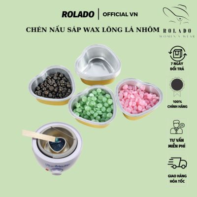 [ CHE TÊN] Chén nấu sáp tẩy lông nhôm DOLARO