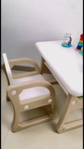 BYJ Study Table with Chair for Kids Preschool Table for Children Study Table for Kids