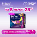 Softex Celana Menstruasi Size M - L 5 pads. 