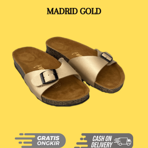 Bisa COD Bayar di Tempat Gratis Ongkir Murah Lebay Sandal Birken Sandal Wanita Sandal Puyuh Sandal Perempuan Sandal Sepatu Sandal Rumah Slipper Sandal Jepit Sandal & Flip Flop Sandal Premium Madrid Gold