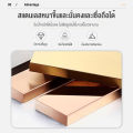 BAIERDI MALLเก้าอี้ตัดผม ร้านดาราระดับไฮเอนด์ทำผมที่เรียบง่ายเก้าอี้ร้านทำผมร้านทำผมพิเศษเก้าอี้ร้านตัดผมระดับไฮเอนด์สีแดงตัดผมร้านตัดผมหมุนยกผมตั. 