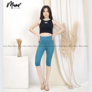 Legging 3/4 Wanita Dewasa Bahan Kaos(Soft Rayon)