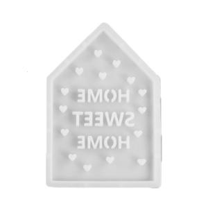 Love House Silicone Moulds Epoxy Resin Molds Plasters Molds Castings Molds Pouring Molds Ornament Molds