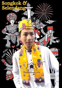 SONGKOK ONDEL ONDEL PECI ONDEL ONDEL ANAK DAN DEWASA SONGKOK SELENDANG