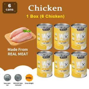 【BUY 5 TAKE 1】430g Wet Dog Food Can PET CARE Pure Natural Organic Canned Dog Food Puppy