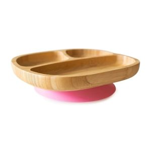 Ecorascals Bamboo Toddler Plate - Peralatan Makan Anak