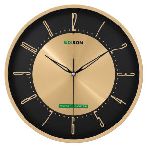 Jam Dinding Edison Sweep ES 290 AL T66 Timbul Diameter 290mm 29cm