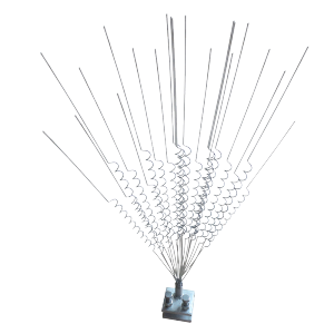25 Duri 60CM Duri Burung Adjustable Anti Burung Paku Pengusir Burung Stainless Steel Galvanis Untuk Tiang Listrik Peralatan Listrik