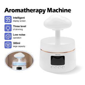 MeeGoo Aroma Nebulizer Diffuser Essential Oil Aromatherapy Spray Air Humidifier Reduce Pressure Low Noise Ambient Night Light Bluetooth Speaker