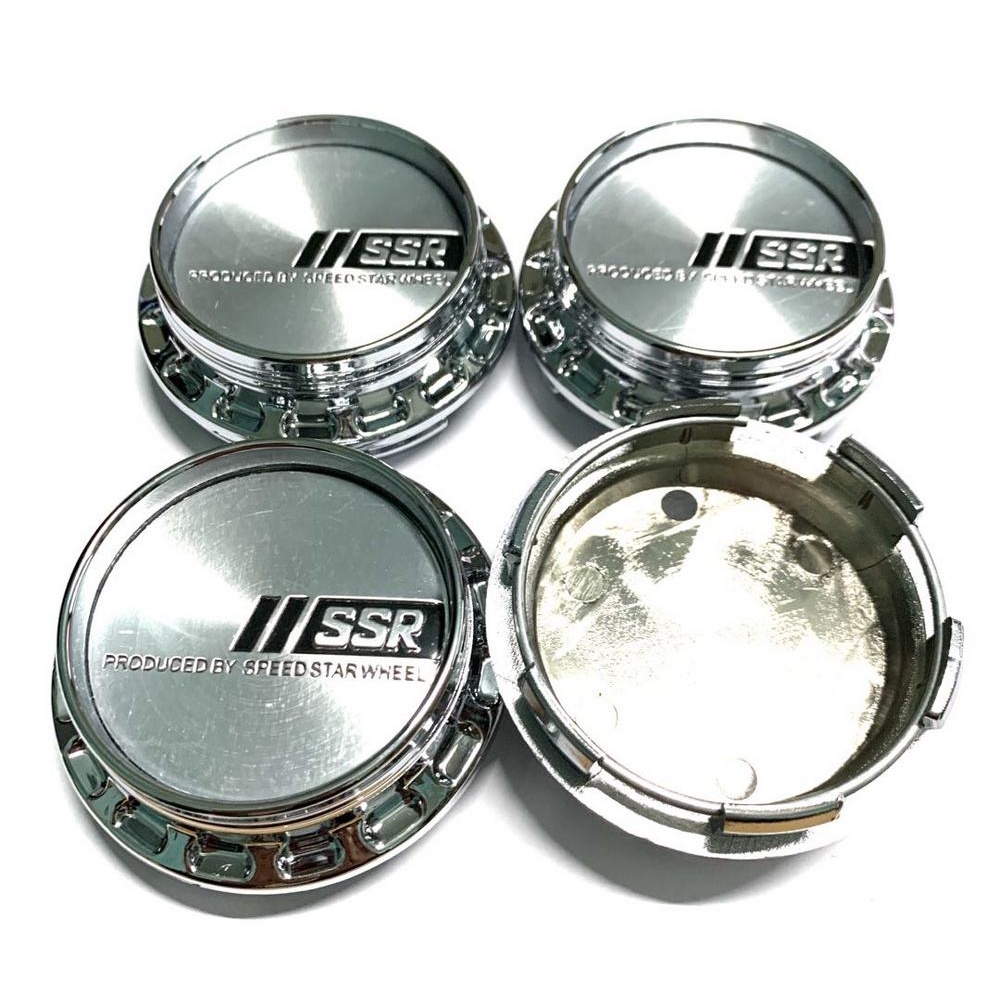 4X 67mm SSR Radnabenabdeckungen Radkappen