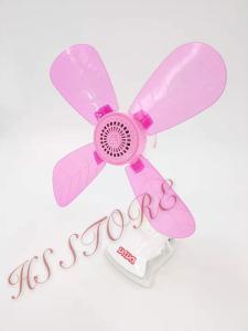 Portable Clip Fan with Whisper Quiet Operation and Soft Blades (4 blades)