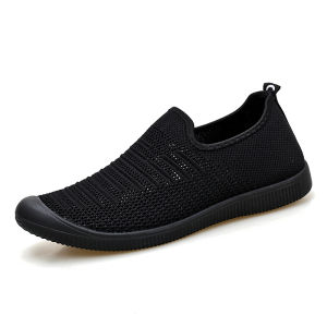 Sepatu Slip On Pria Sepatu Casual Pria Sepatu Santai Slop Musim Panas Bernapas 059