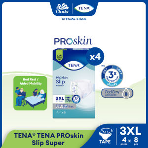 TENA PROskin Slip Super M80s/L80s/XXXL32s Adult Diaper (Tape)