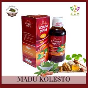 Madu Kolesterol || MADU KOLESTO ZHAFIE 280g || obat herbal kolesterol
