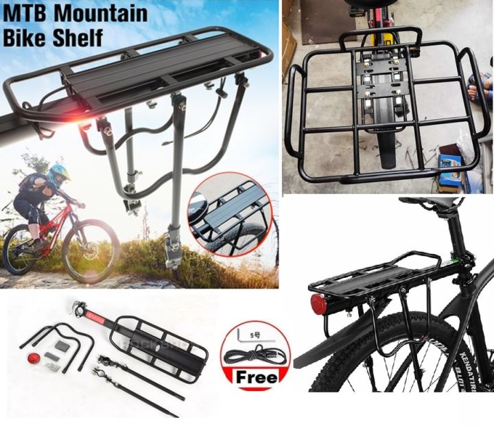 Pmd Bike Rack Bike Bicycle Carrier Rack Rear seat fender pad rack Shelf Stacking ...