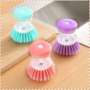 Kitchen Brush Durable Simple Operation Dishwasher High Temperature Resistance Soft Elasticity