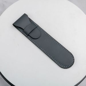 MMLUCK 3PCS Túi để bàn Vỏ bảo vệ bút ký Không thấm nước Vỏ bút ký hiệu Hộp Bút máy kinh doanh Di động Thủ công Quà tặng hộp đựng bút chì bằng da PU Bút ký
