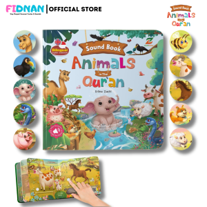 Sound Book: Animals In The Qur’an - Buku Bersuara Hewan yang Ada di Dalam Al-Quran - 100% High Quality