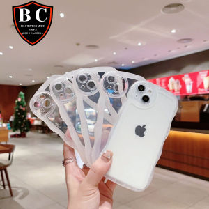 CASE GELOMBANG BULAT BENING FOR IPHONE 15 15 PRO 15 PLUS 15 PRO MAX IPHONE 14 14 PRO IPHONE 14 PLUS IPHONE 14 PRO MAX