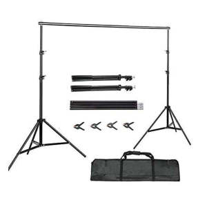 2.6MX3M Photography Background Stand Video Studio Photo Backdrop Background Stand Party Accessories Telescopic Backgrounds Studio Photo