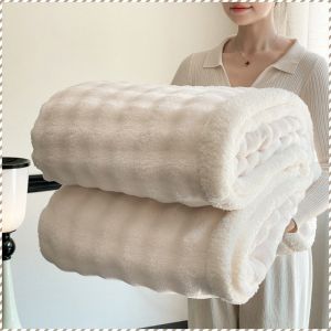 Lambswool Blanket Double Layer Pamper Your Delicate Skin Thickened Blanket Freshness Good Sleep