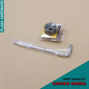 Paket Kunci Kanvas Ganda 39x41 mm Motor Matic Honda Yamaha